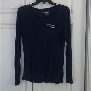 Blue Calvin Klein Jeans top